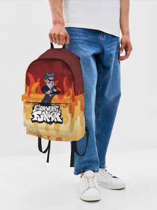 Рюкзак джинсовый / Дорогой Папочка | Friday Night Funkin