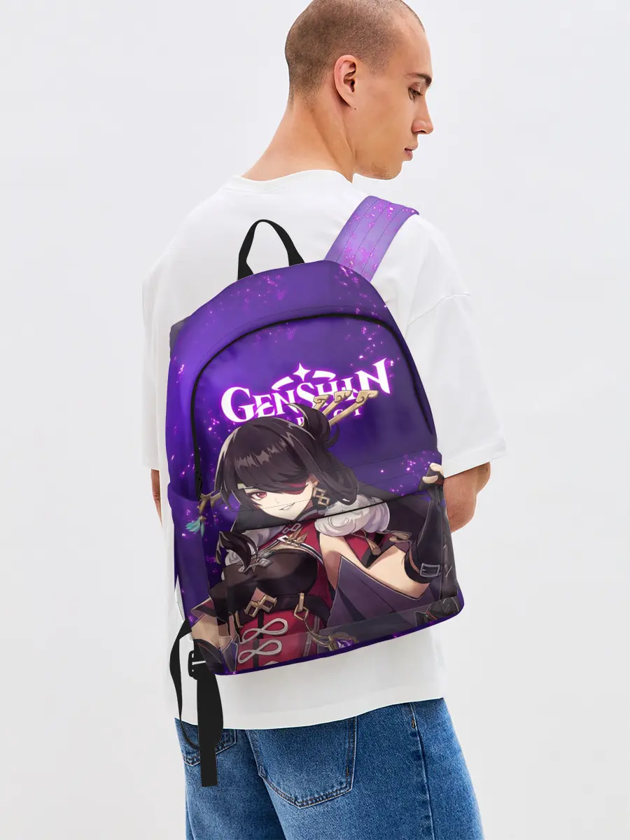 Рюкзак джинсовый / БЕЙ ДОУ | BEIDOU | ГЕНШИН