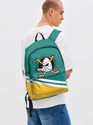Рюкзак джинсовый / Анахайм Дакс, NHL