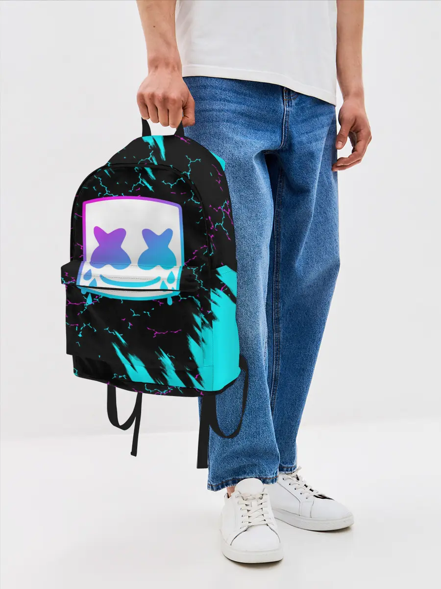 Рюкзак джинсовый / MARSHMELLO NEON: МАРШМЕЛЛО НЕОН.