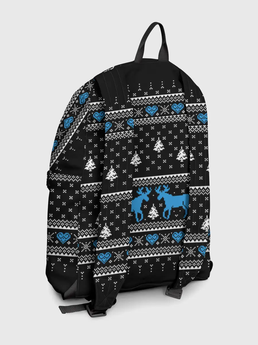 Рюкзак джинсовый / До сих пор верю в Деда Мороза!