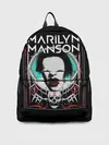 Рюкзак джинсовый / Marilyn Manson - We are chaos