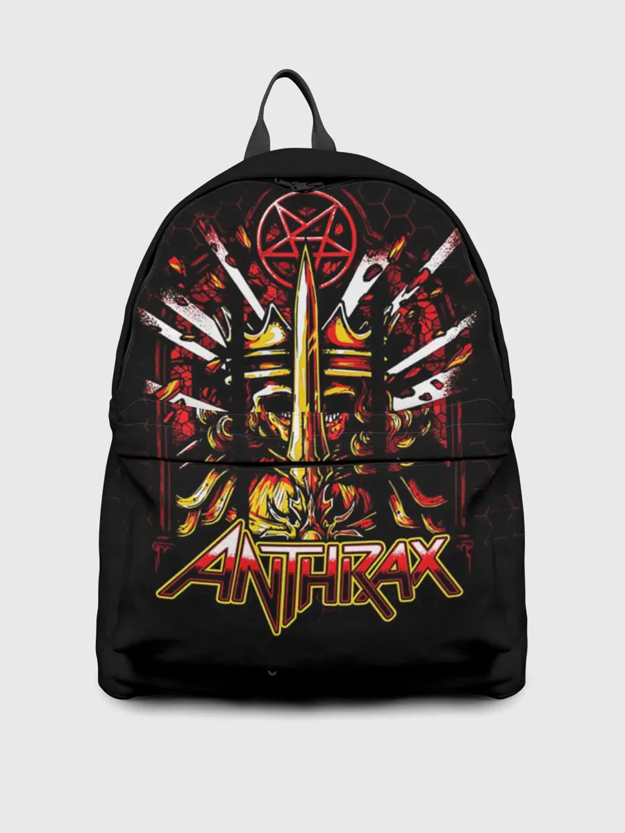 Рюкзак джинсовый / Anthrax - For All Kings