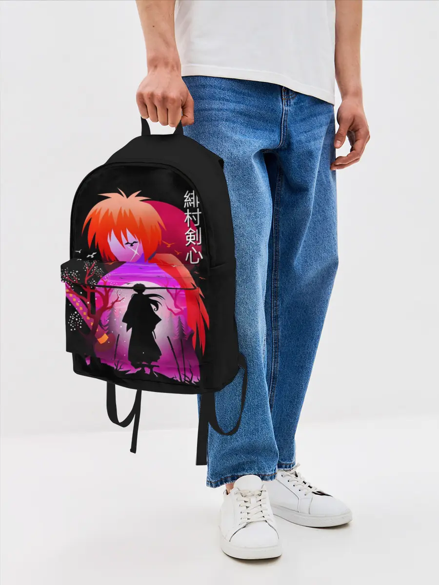 Рюкзак джинсовый / Rurouni Kenshin / Бродяга Кэнсин