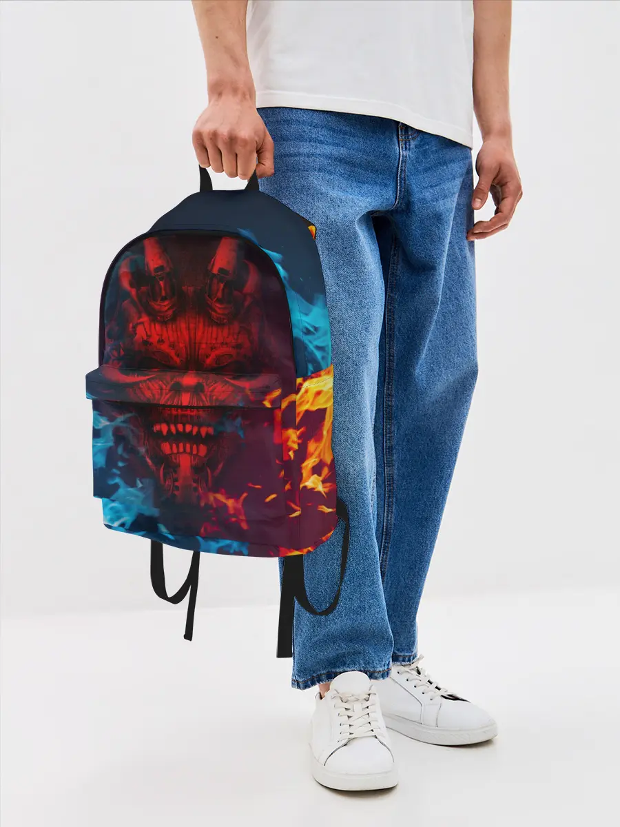 Рюкзак джинсовый / Diablo Fire Ice