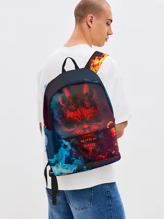 Рюкзак джинсовый / Diablo Fire Ice
