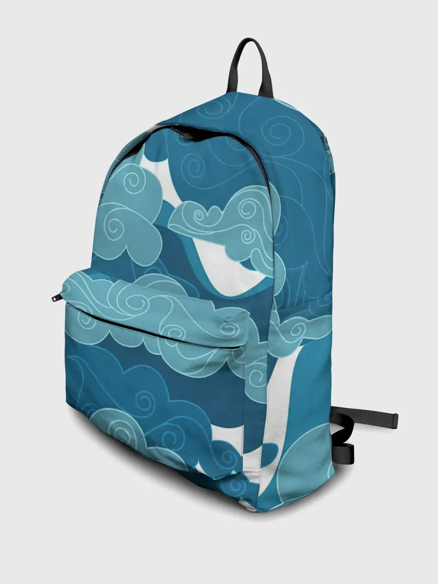 Рюкзак джинсовый / Облака Греции