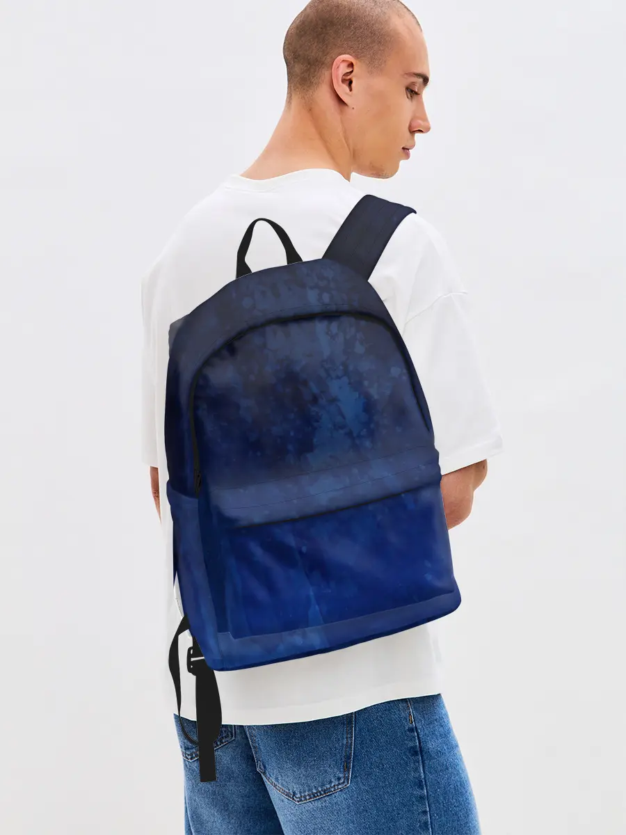 Рюкзак джинсовый / Смешение потоков