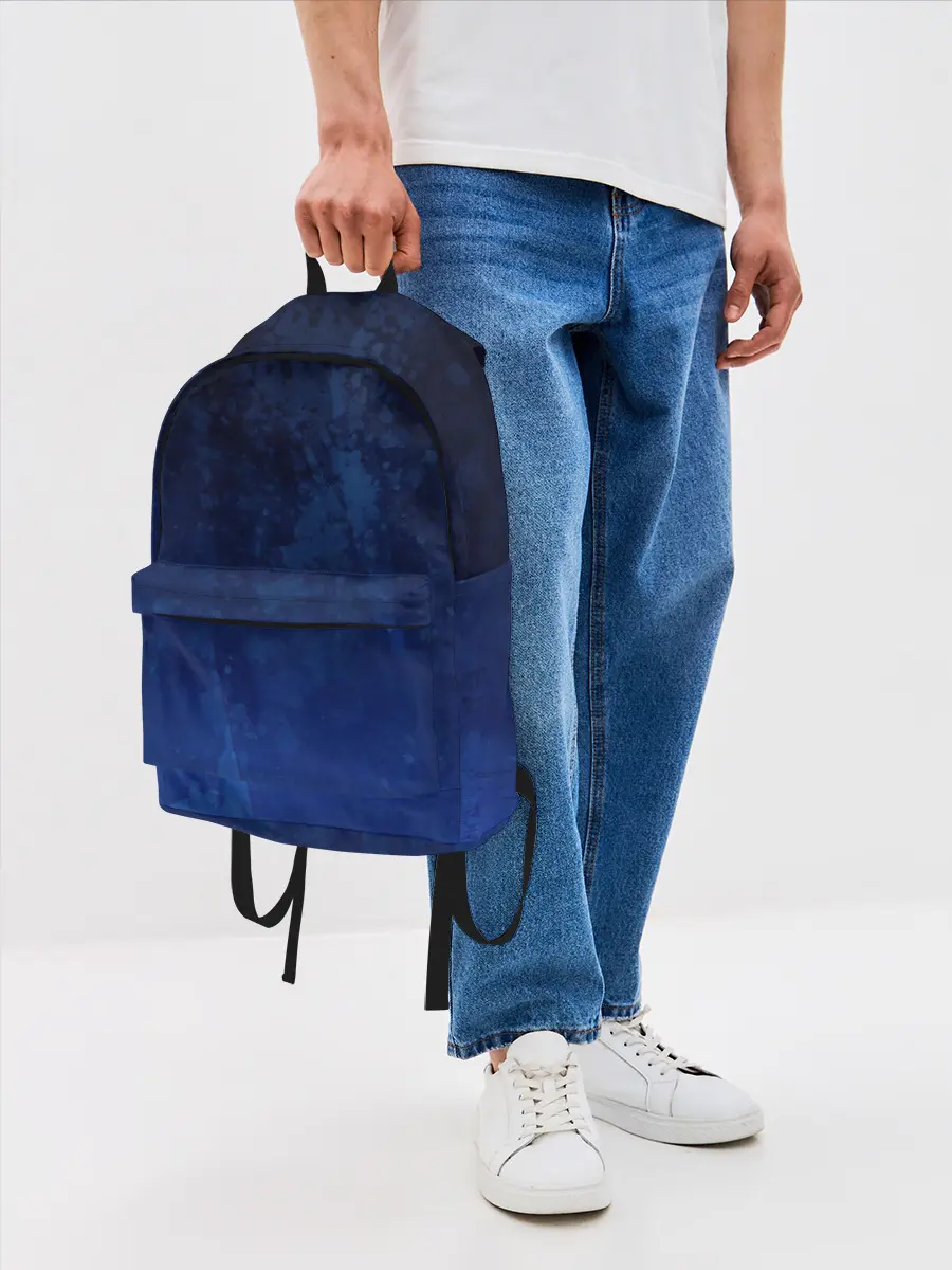 Рюкзак джинсовый / Смешение потоков