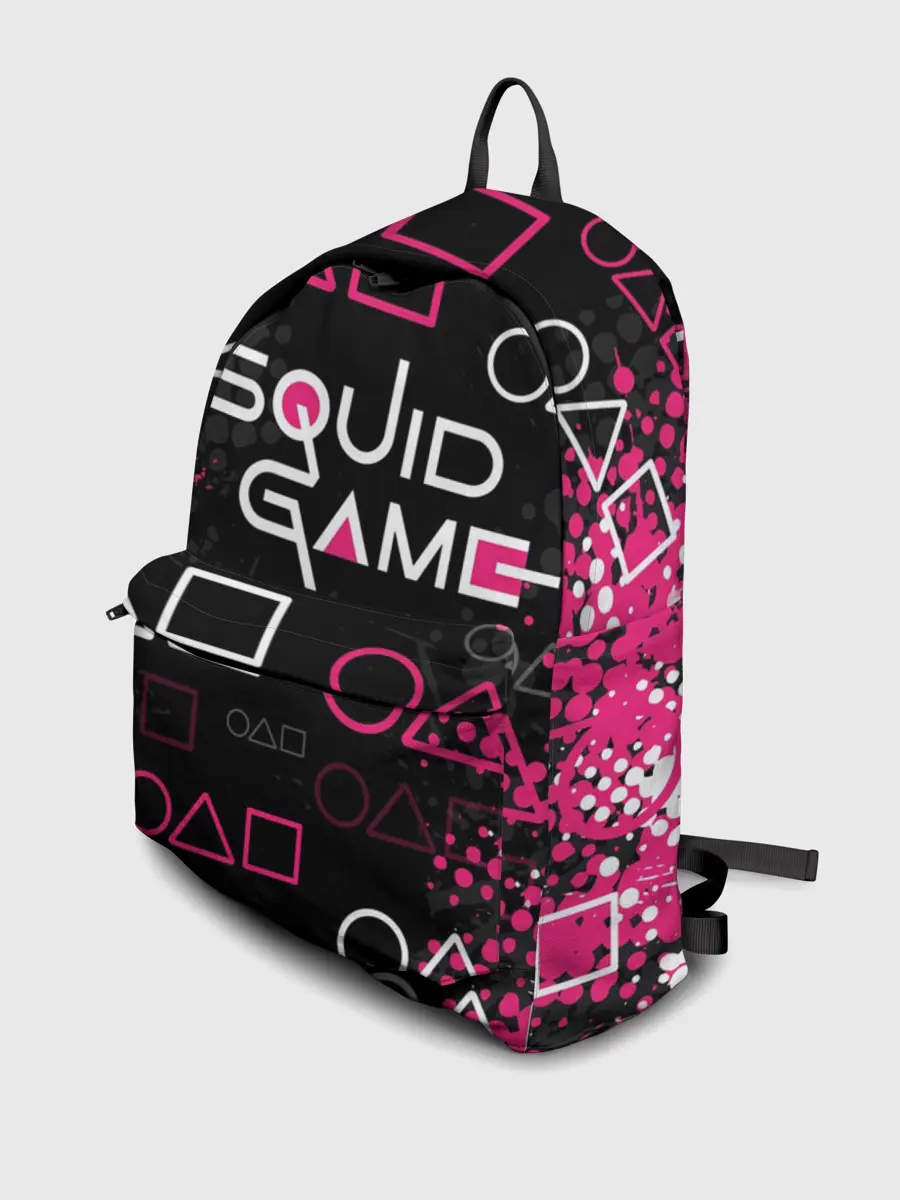 Рюкзак джинсовый / ИГРА В КАЛЬМАРА / ГРАНЖ ЛОГО