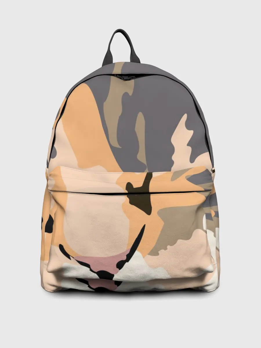 Рюкзак джинсовый / Камуфляжный кот