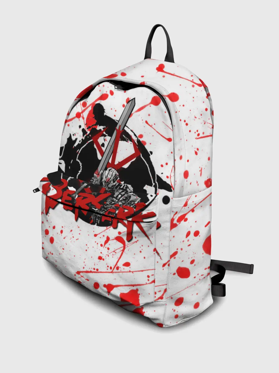 Рюкзак джинсовый / BERSERK брызги краски