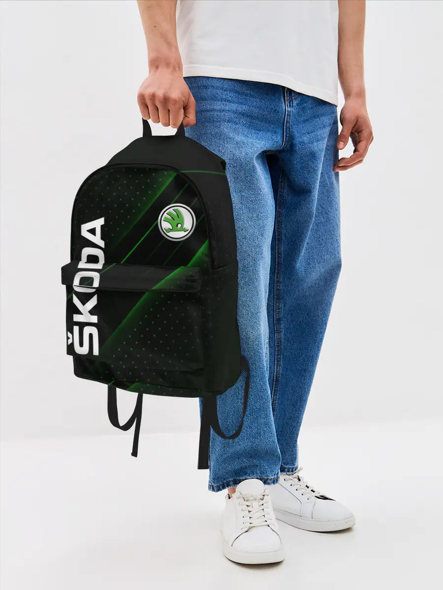 Рюкзак джинсовый / SKODA, ШКОДА