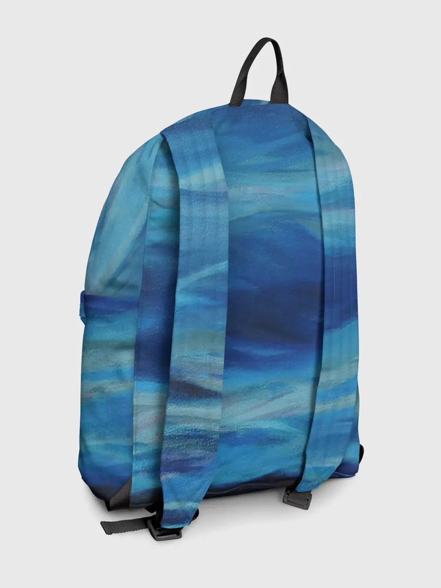 Рюкзак джинсовый / Акварельное море