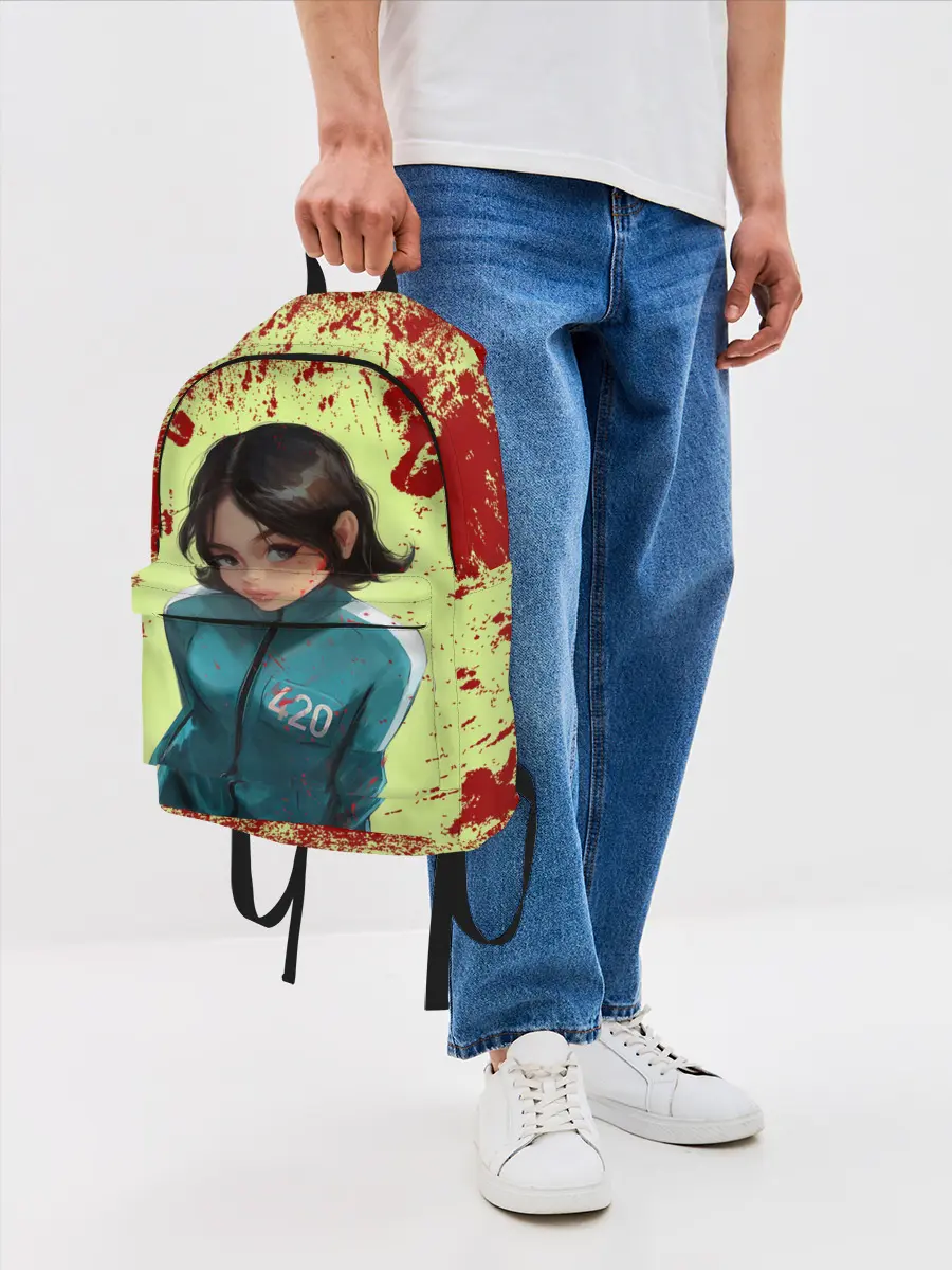 Рюкзак джинсовый / Номер 420 | Случайный игрок