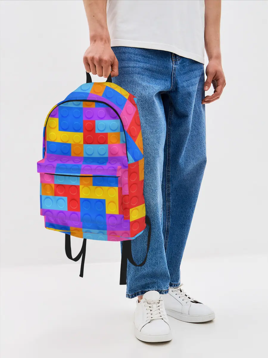 Рюкзак джинсовый / Лего-го