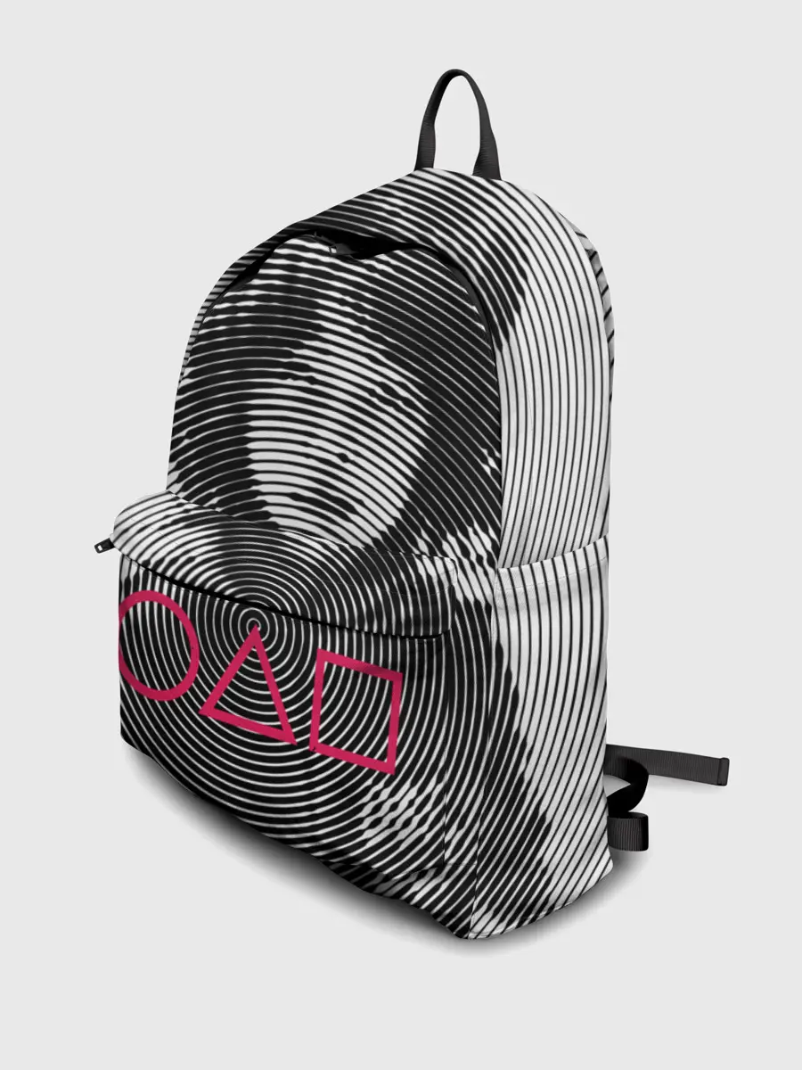 Рюкзак джинсовый / Игра в кальмара: игрок 067