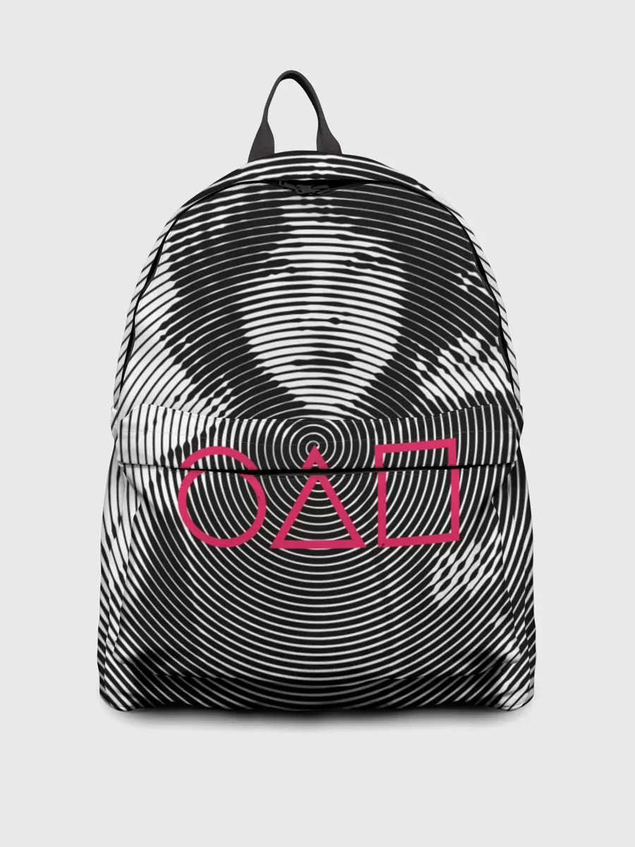 Рюкзак джинсовый / Игра в кальмара: игрок 067