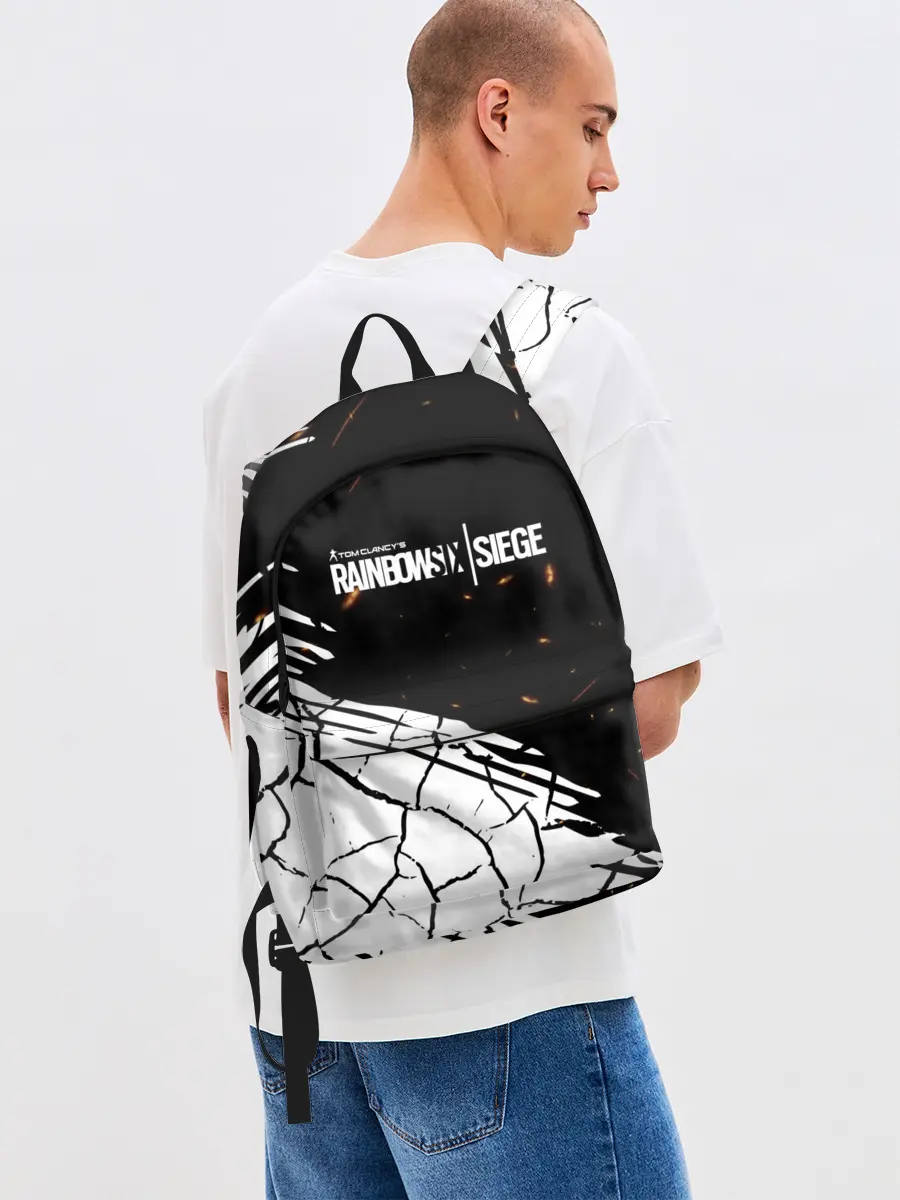 Рюкзак джинсовый / Rainbow Six Siege: Раскаленные пули.