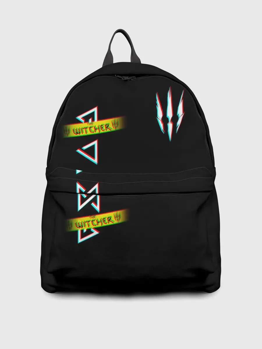 Рюкзак джинсовый / The Witcher: Glitch.