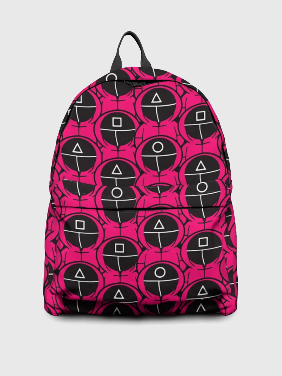 Рюкзак джинсовый / ИГРА В КАЛЬМАРА / ОХРАННИКИ