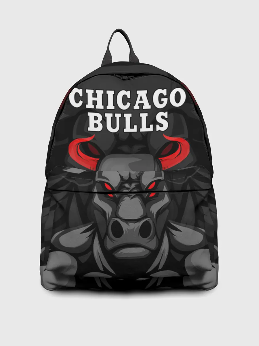 Рюкзак джинсовый / CHICAGO BULLS ЯРОСТНЫЙ БЫК