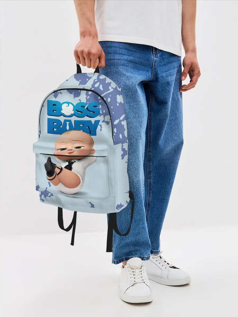 Рюкзак джинсовый / Boss Baby / Босс Молокосос