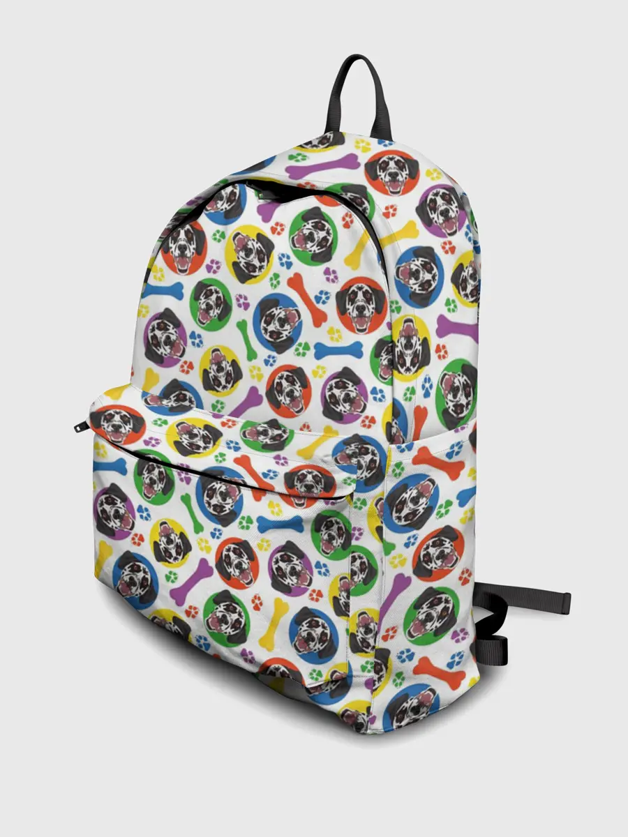 Рюкзак джинсовый / Далматинец