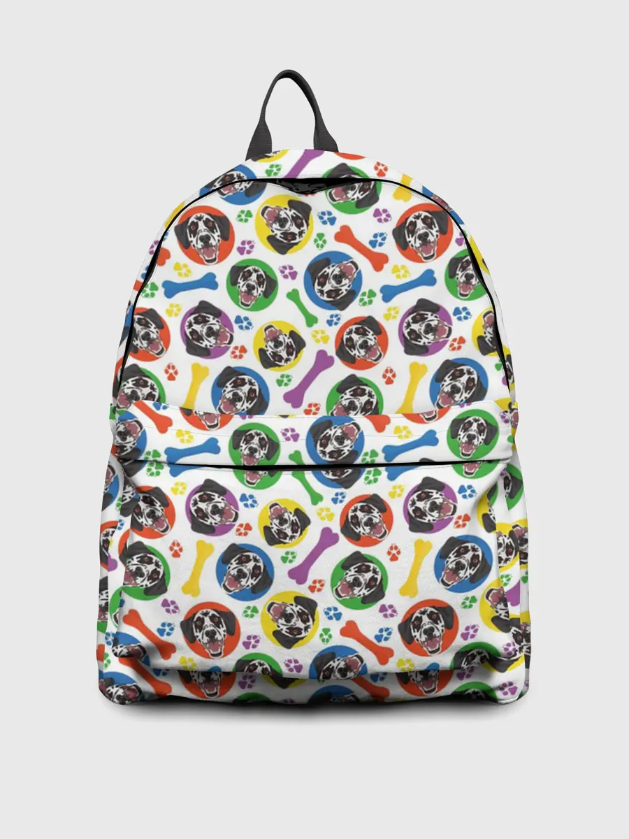 Рюкзак джинсовый / Далматинец