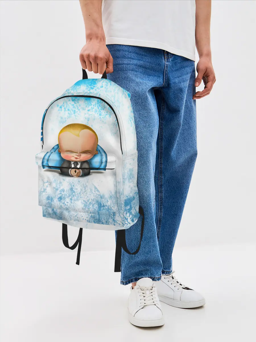 Рюкзак джинсовый / Босс Молокосос