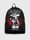 Рюкзак джинсовый / Fallout / Фоллаут, в доспехах