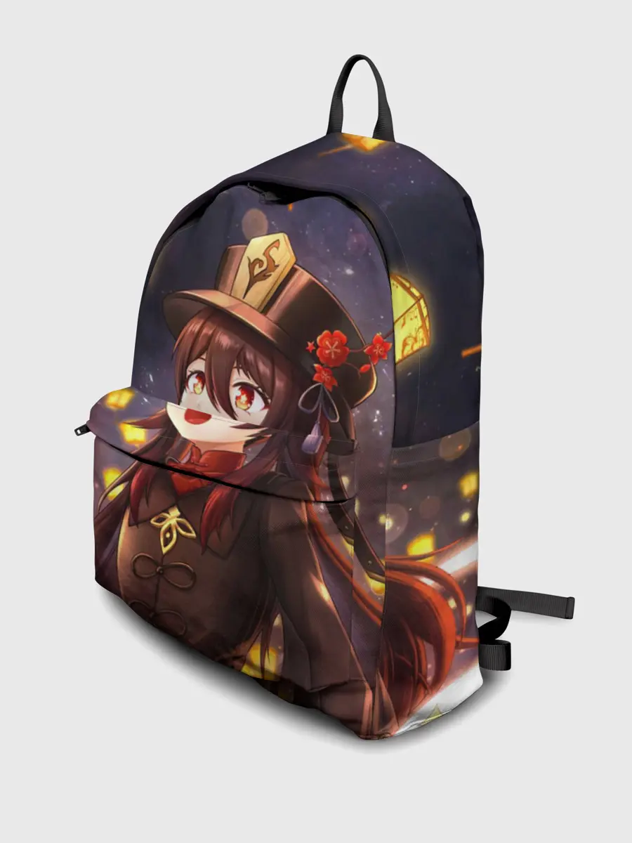 Рюкзак джинсовый / Ху Тао. Genshin Impact