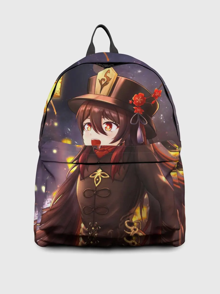 Рюкзак джинсовый / Ху Тао. Genshin Impact