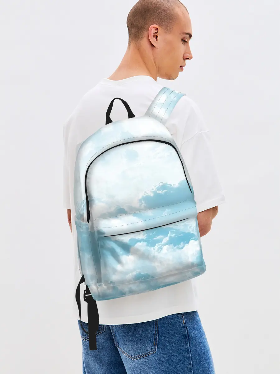 Рюкзак джинсовый / Плотные облака