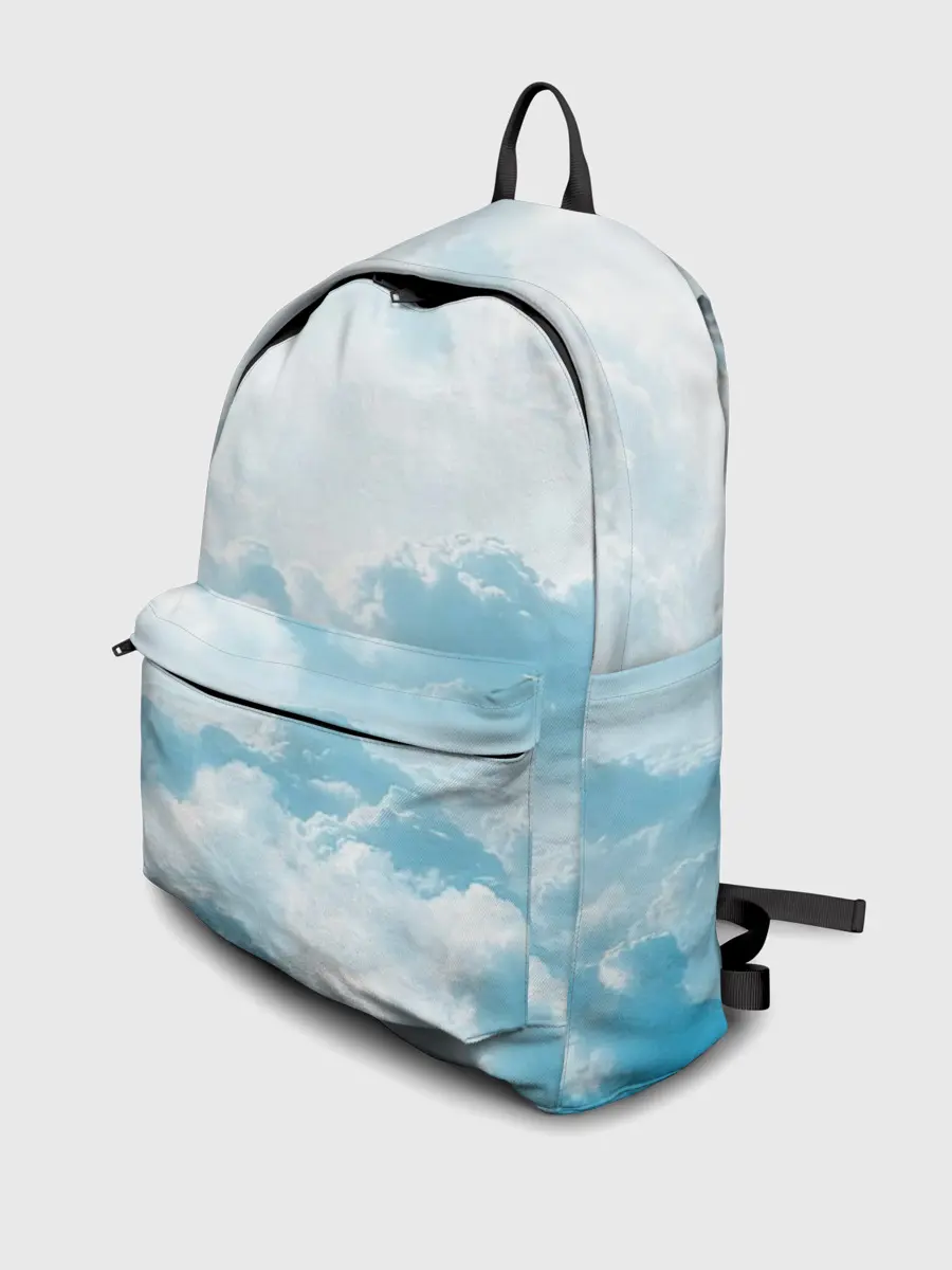 Рюкзак джинсовый / Плотные облака