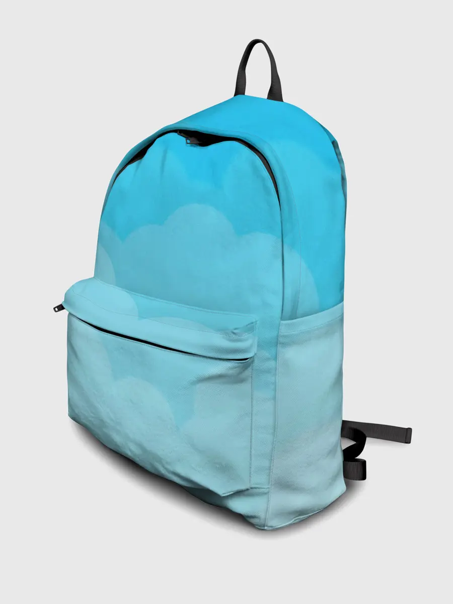 Рюкзак джинсовый / Голубые облака