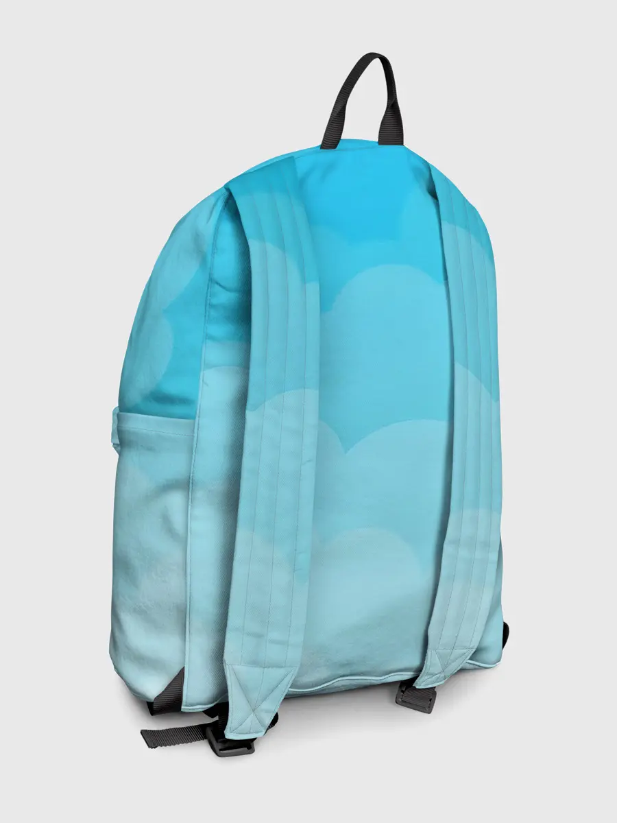 Рюкзак джинсовый / Голубые облака