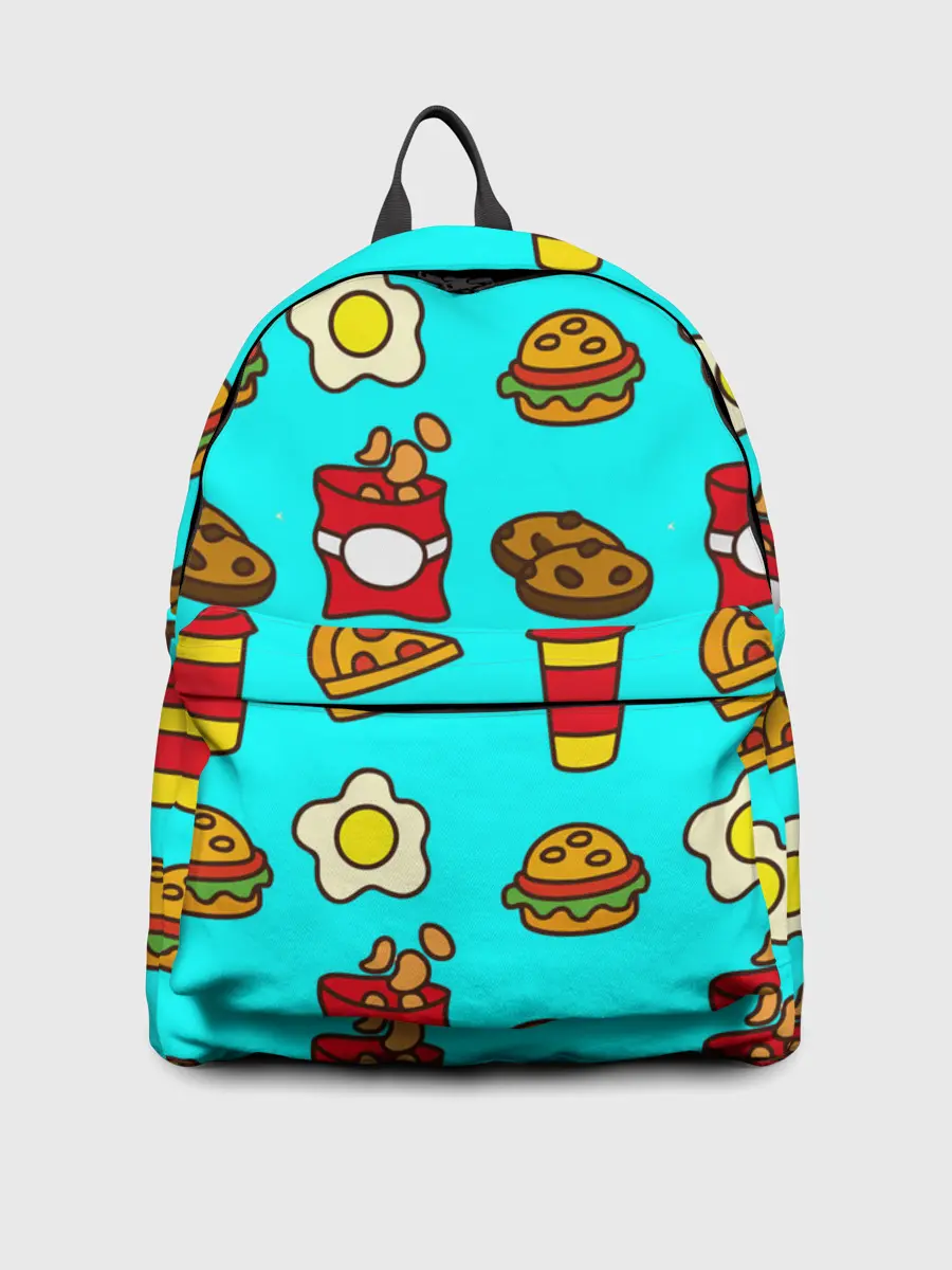 Рюкзак джинсовый / Вкусняхи из Макдака!