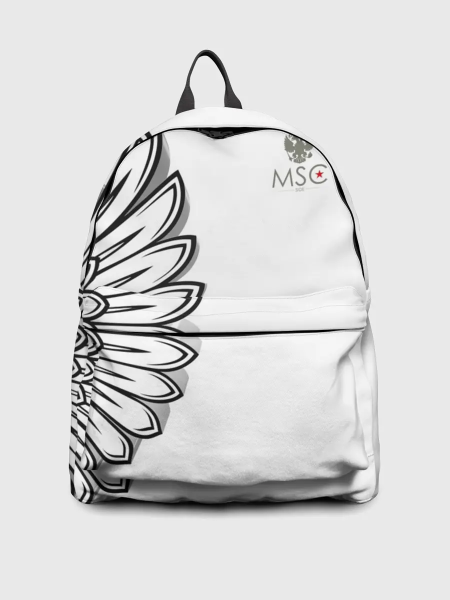 Рюкзак джинсовый / Russia | MSKSide 3D Logo