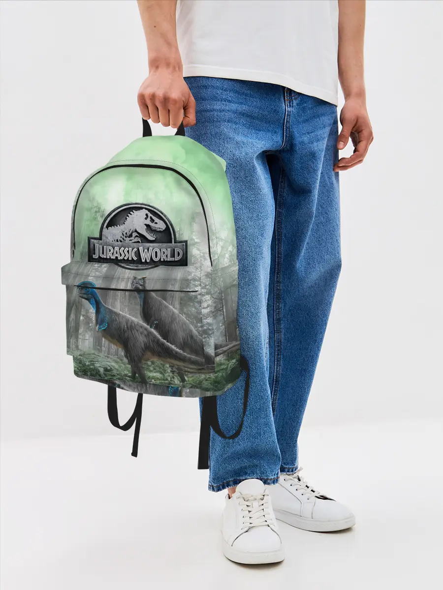 Рюкзак джинсовый / Jurassic World | Мир Юрского периода