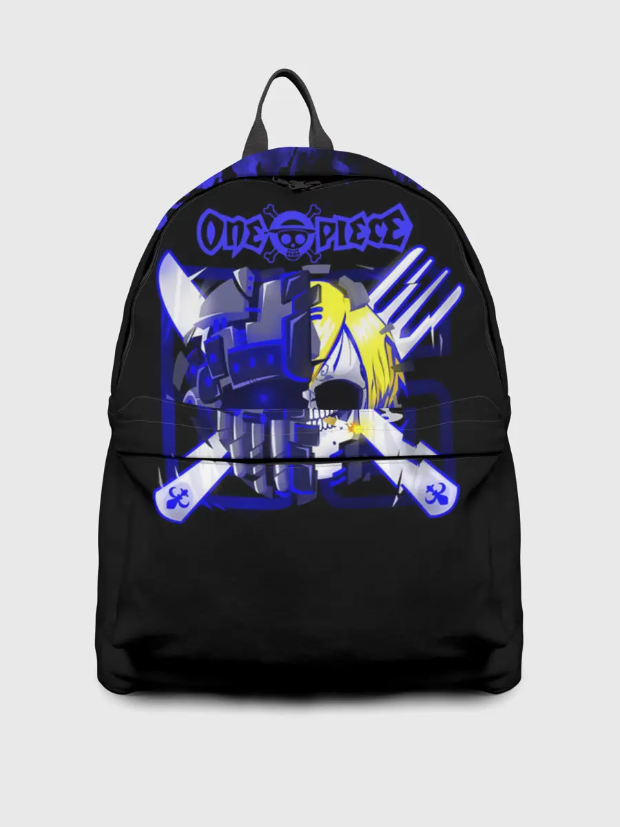 Рюкзак джинсовый / Винсмок Санджи One Piece