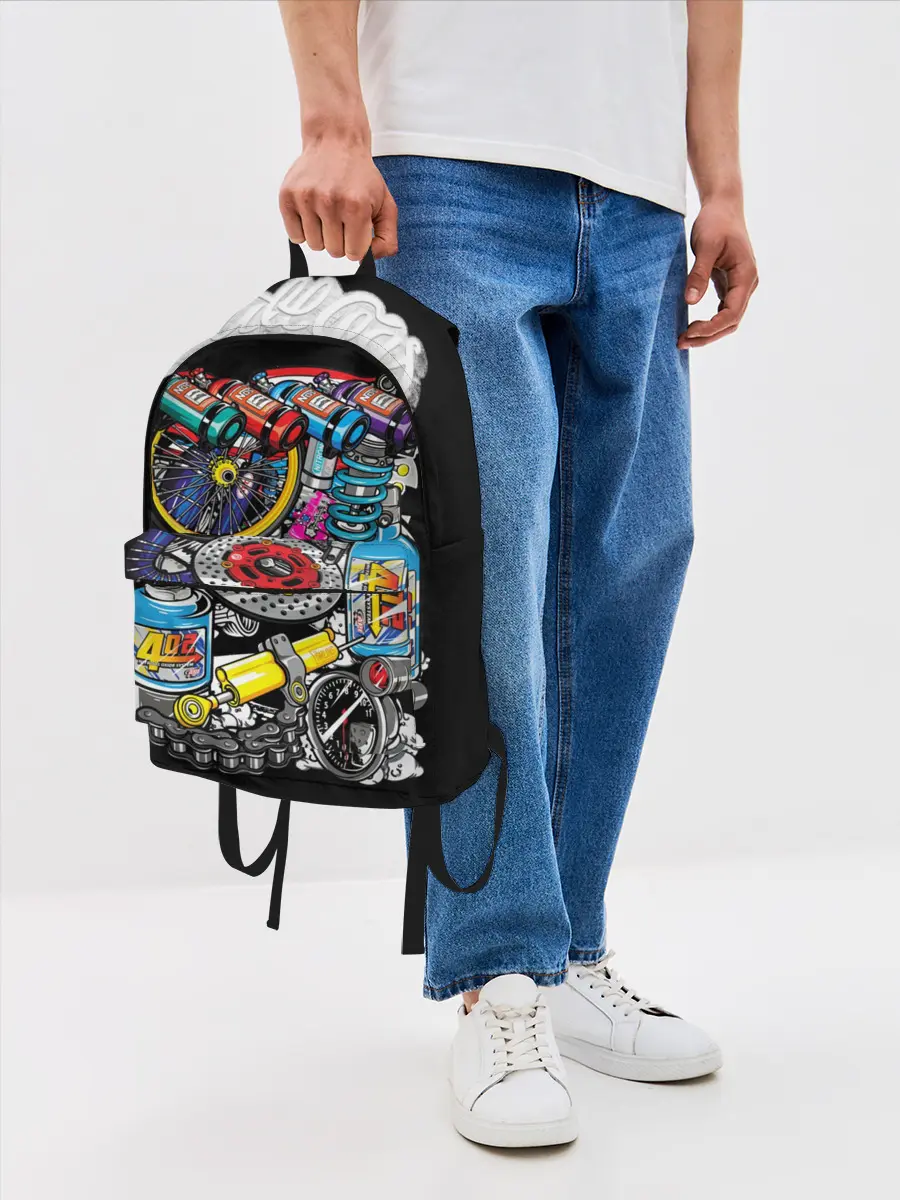 Рюкзак джинсовый / Gas Garage