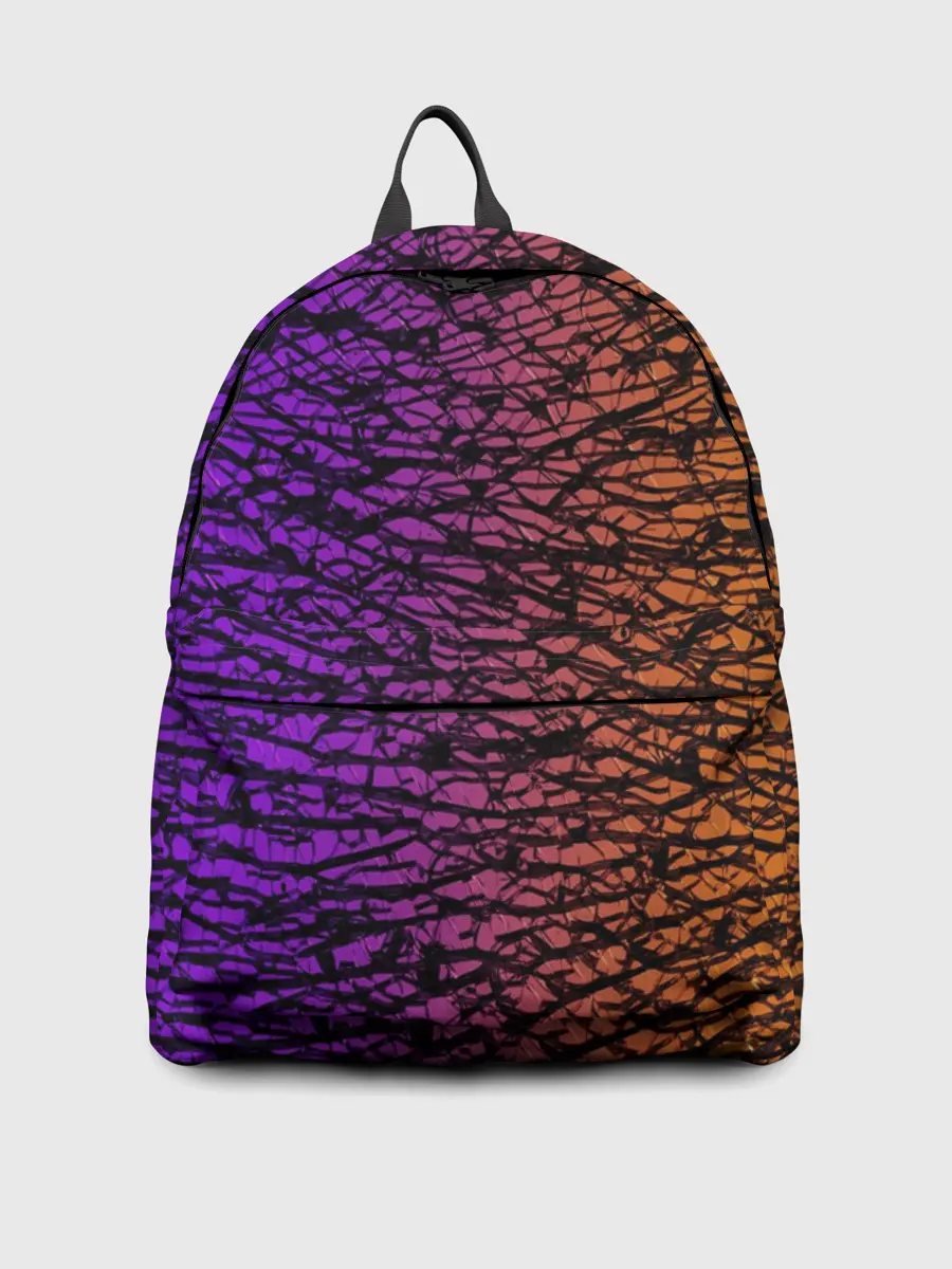 Рюкзак джинсовый / Градиентный разлом 3D | 3Д