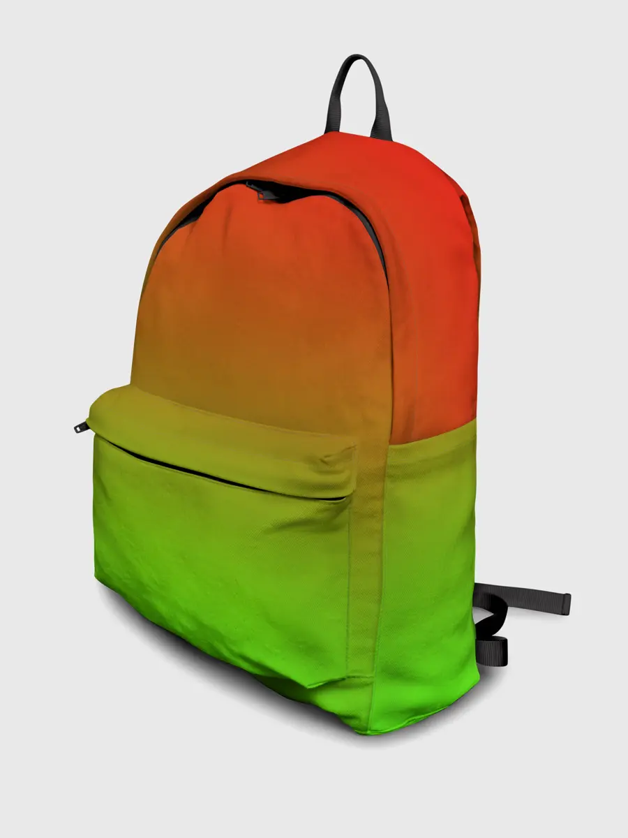 Рюкзак джинсовый / Градиент Яблоко