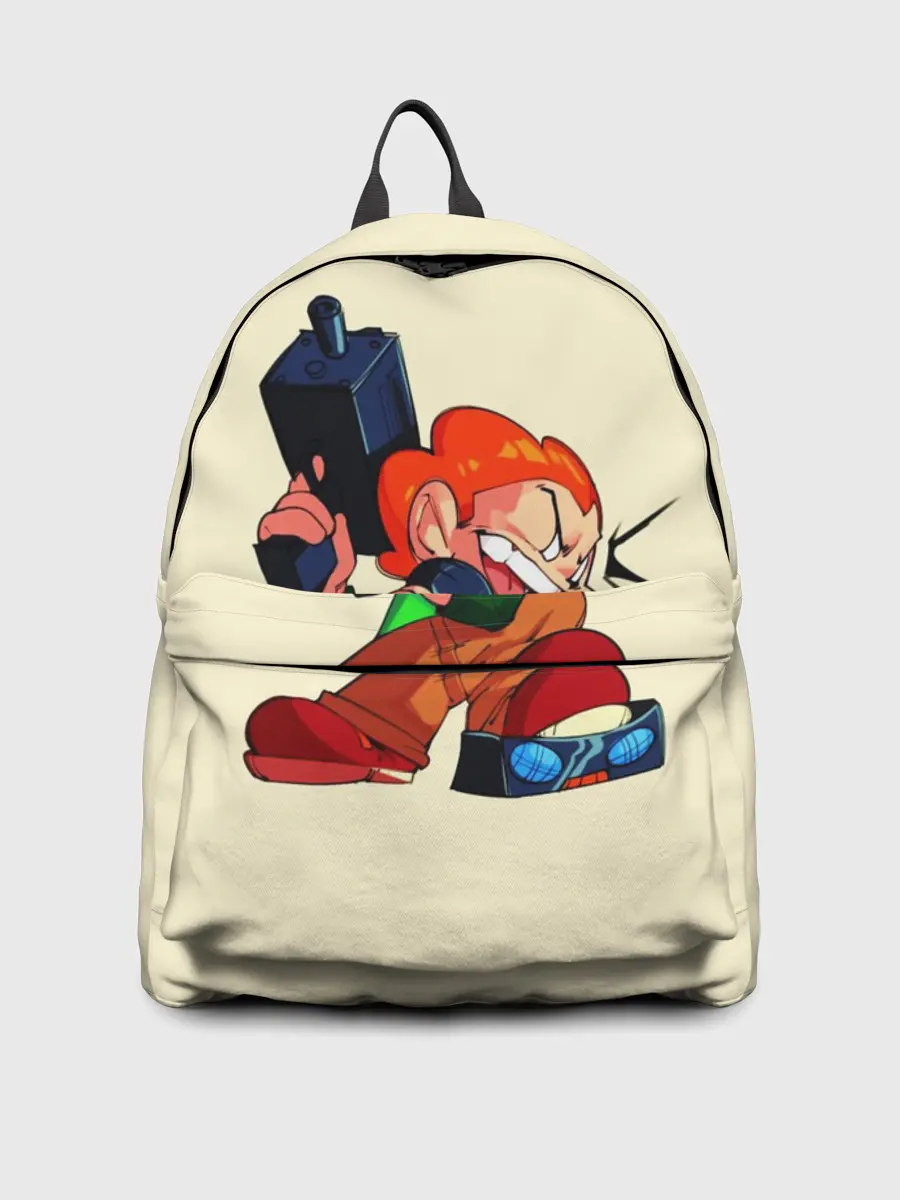 Рюкзак джинсовый / Пико с оружием