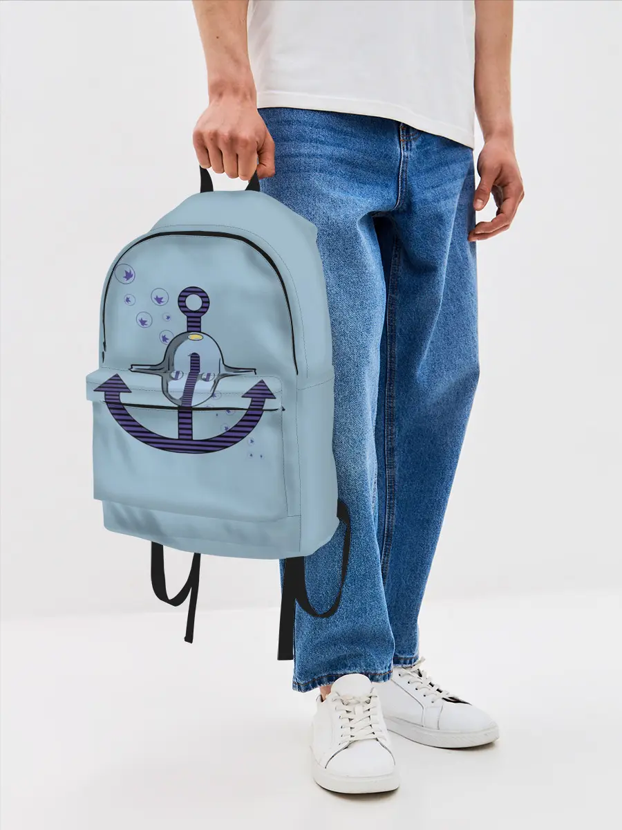 Рюкзак джинсовый / Soft & Wet. JoJo