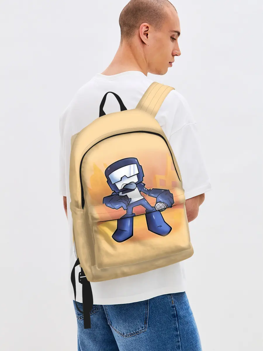 Рюкзак джинсовый / Friday Night Funkin Танкист