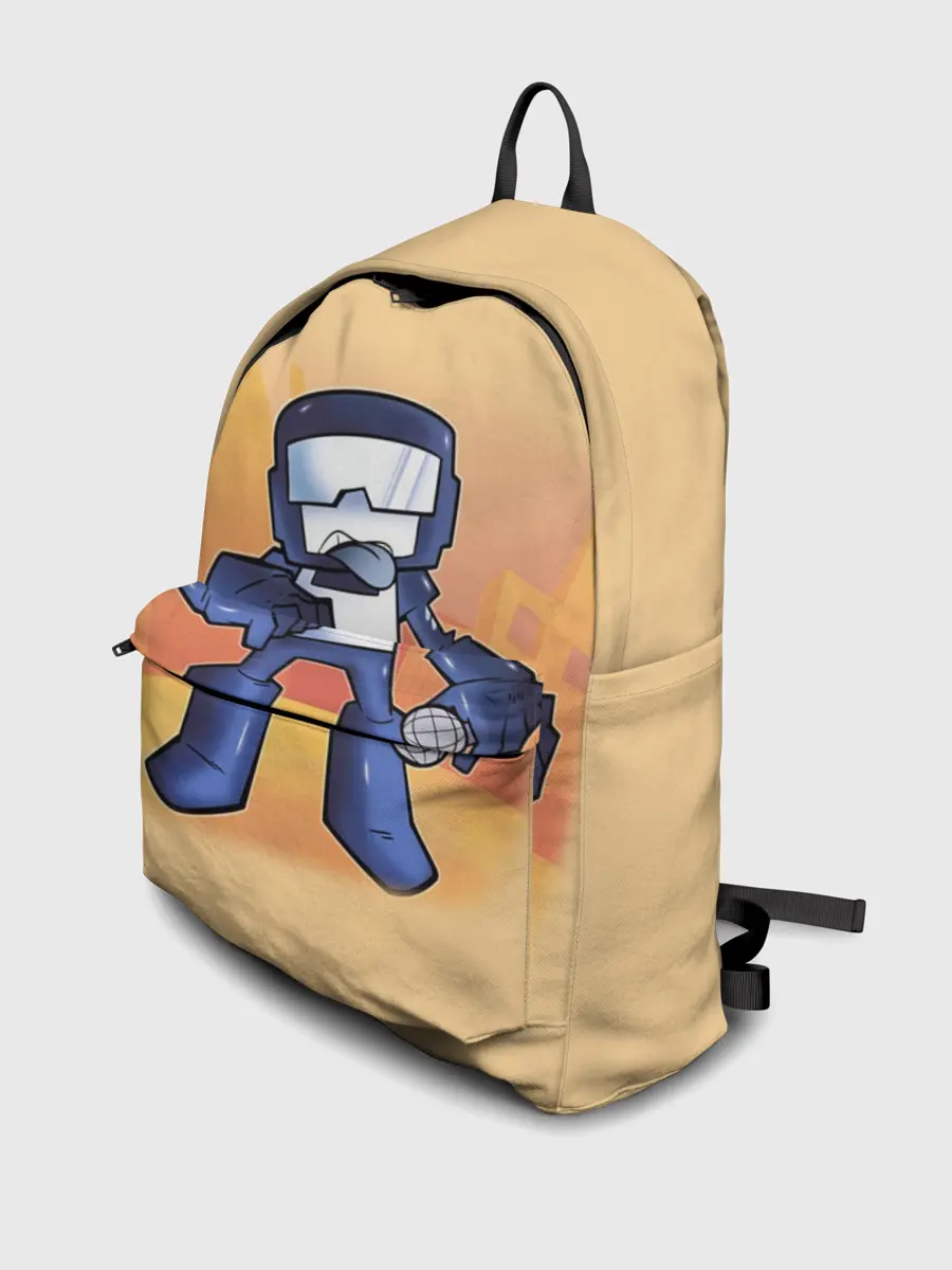 Рюкзак джинсовый / Friday Night Funkin Танкист