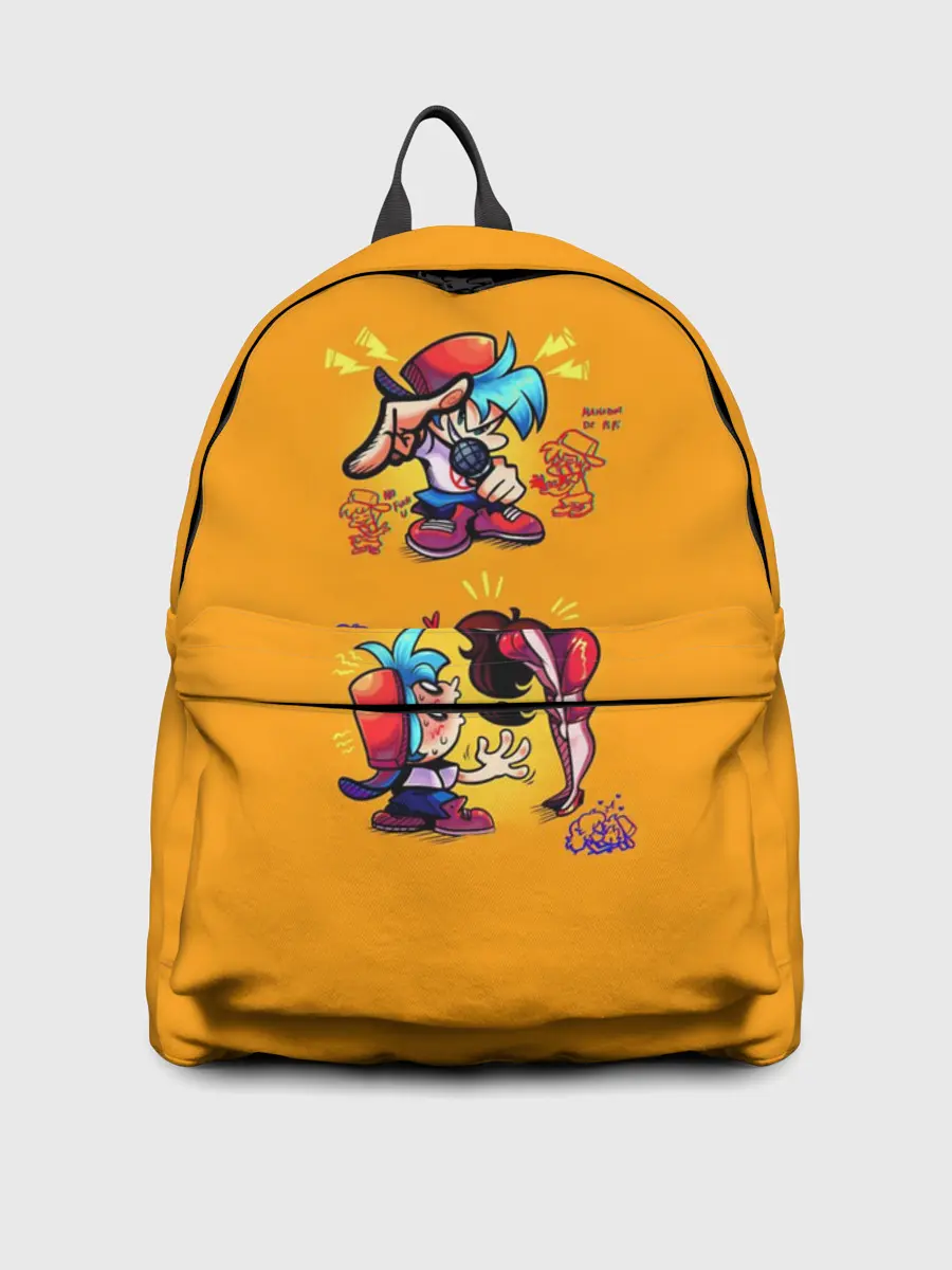 Рюкзак джинсовый / Boyfriend and Girlfriend FNF