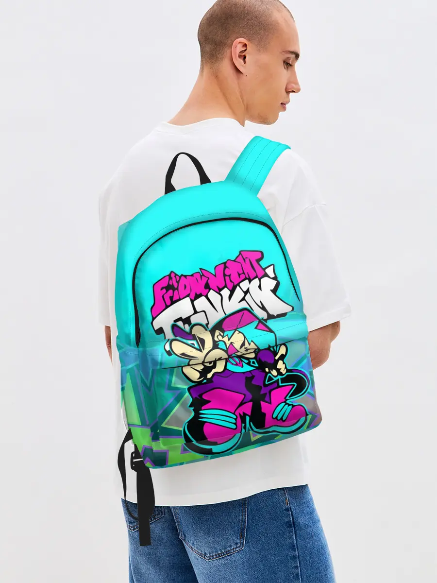 Рюкзак джинсовый / FRIDAY NIGHT FUNKIN / АКВАНЕОН